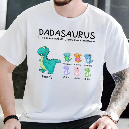 Dadasaurus Personalized T-Shirt