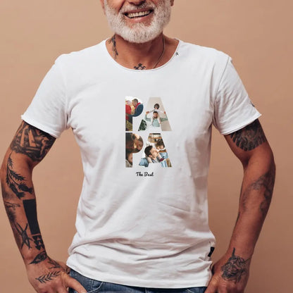 Personalized T-Shirt PAPA, White